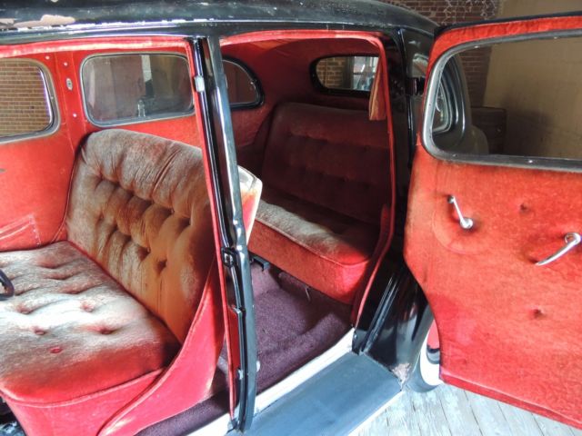 1936 Black Ford Super Deluxe Sedan