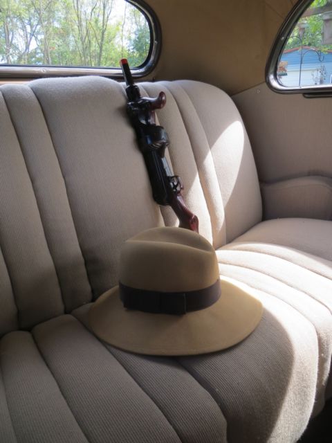 1936 Black Ford 2 Door Touring Humpback. Touring Humpback