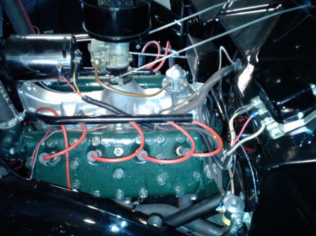 1936 Black Ford 2 Door Touring Humpback. Touring Humpback