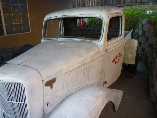 1936 White Ford Other Pickups