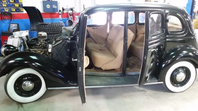 1936 Black Ford Model 68 Sedan