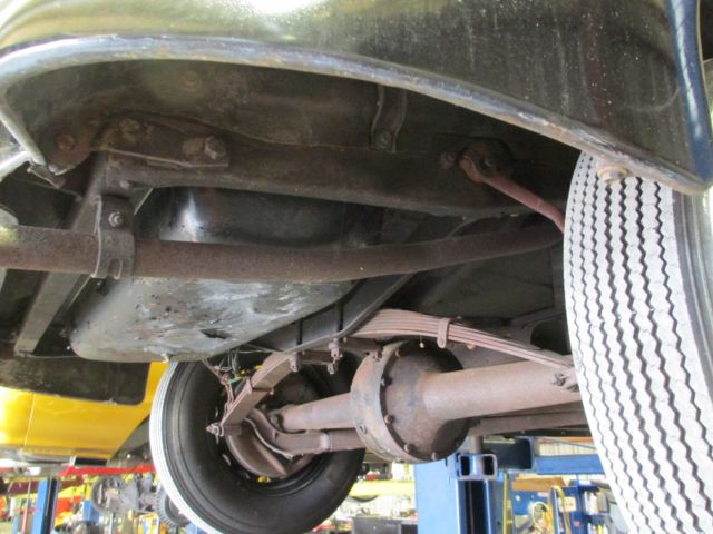 1936 Black Ford Model 68 Sedan