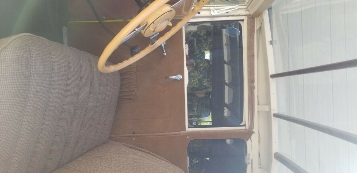 1932 Yellow Ford Model A Coupe