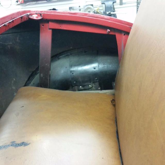 1936 Red and Black Plymouth Other Convertible