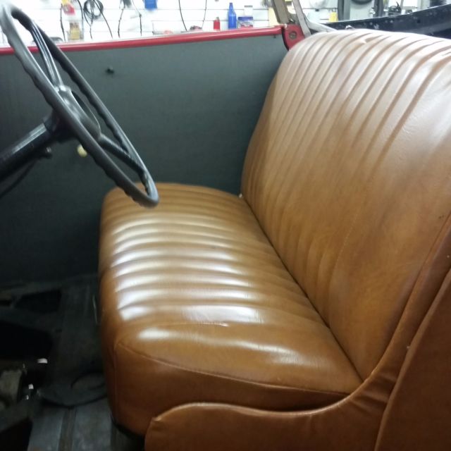 1936 Red and Black Plymouth Other Convertible