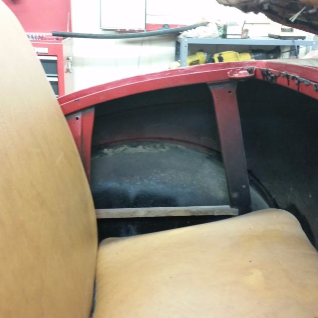 1936 Red and Black Plymouth Other Convertible