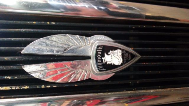 1936 Black Plymouth PD Coupe