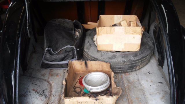 1936 Black Plymouth PD Coupe