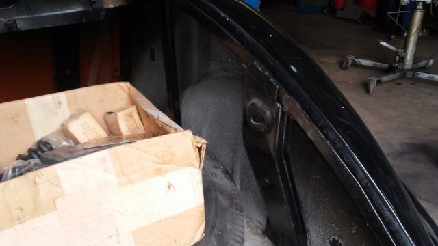 1936 Black Plymouth PD Coupe