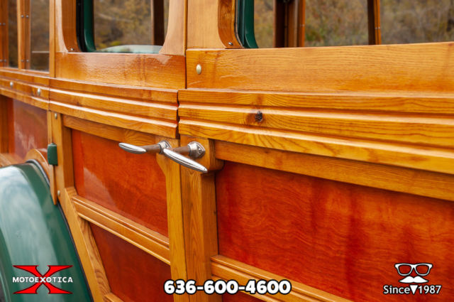 1936 Brown Plymouth Westchester Suburban Wagon