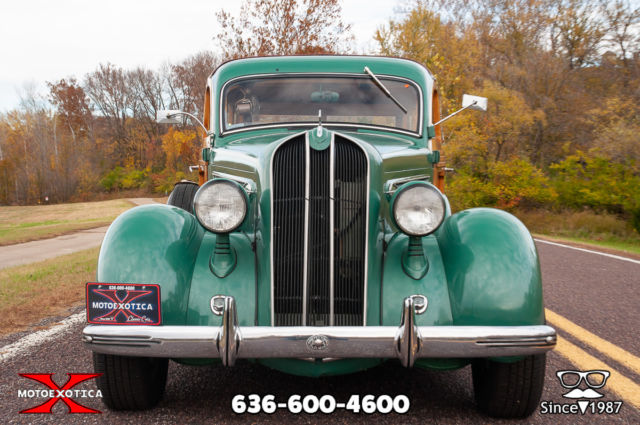 1936 Brown Plymouth Westchester Suburban Wagon