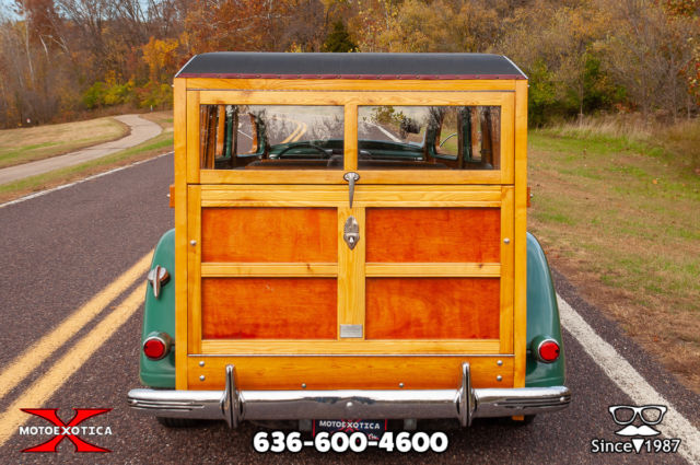 1936 Brown Plymouth Westchester Suburban Wagon
