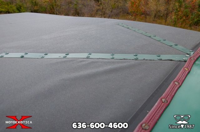 1936 Green and Wood Plymouth Suburban Wagon