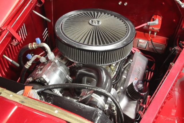 1936 Red Plymouth Business Coupe