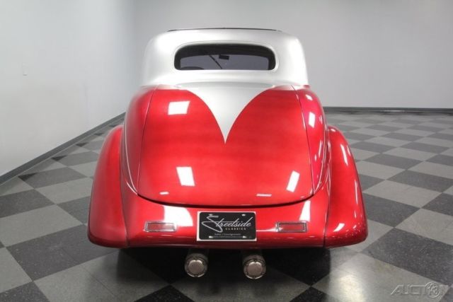 1936 Red Plymouth Business Coupe