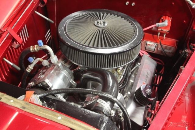 1936 Red Plymouth Business Coupe