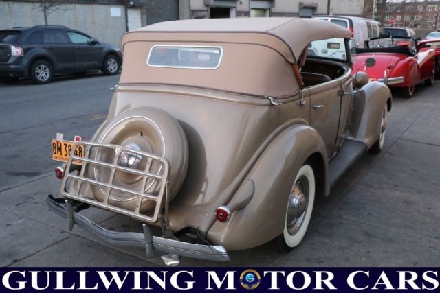 1936 Tan Ford Phaeton Convertible