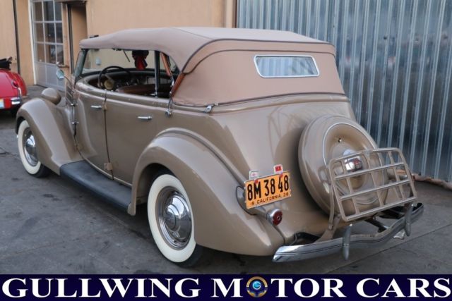 1936 Tan Ford Phaeton Convertible