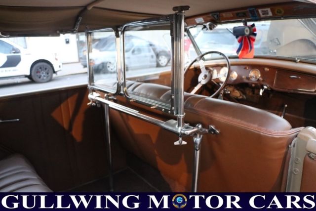 1936 Tan Ford Phaeton Convertible