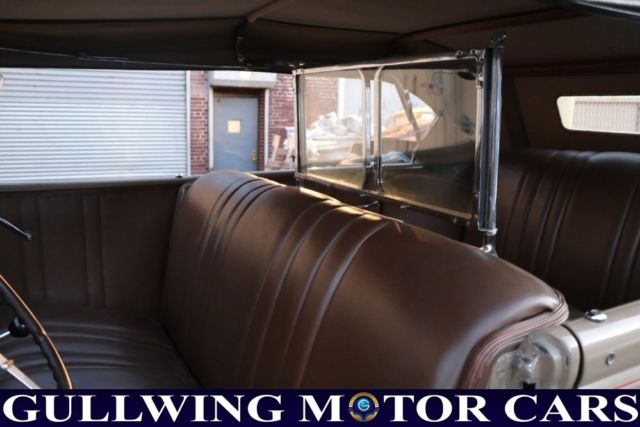 1936 Tan Ford Phaeton Convertible