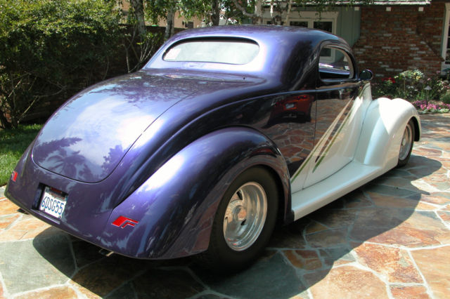 1937 Purple and white Ford Other Coupe