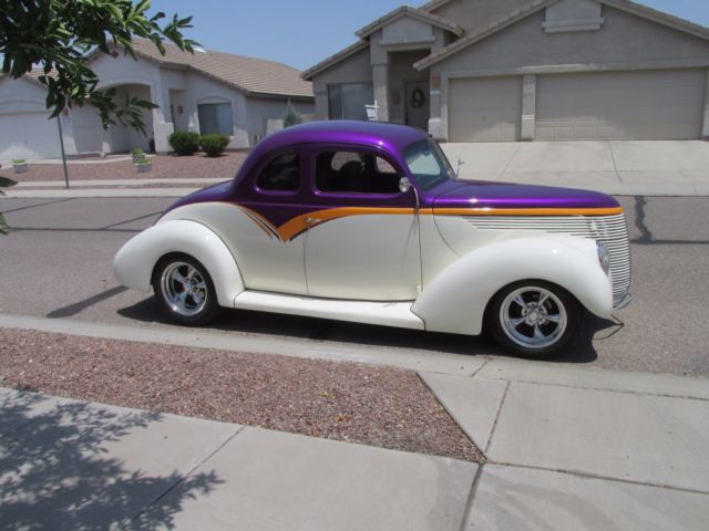 1938 Purple Ford Other 5 window coupe