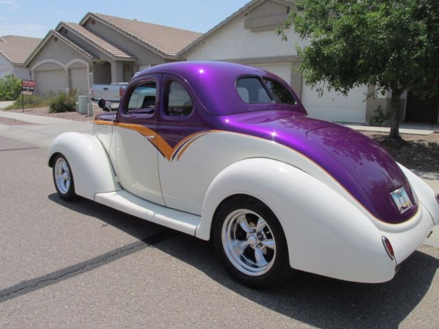 1938 Purple Ford Other 5 window coupe