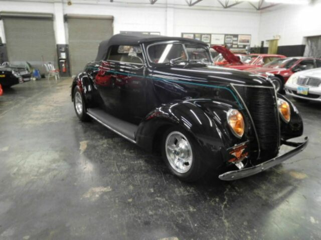 1937 Black Ford ROADSTER Convertible