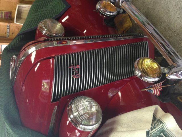 1937 Red Buick Special Limousine