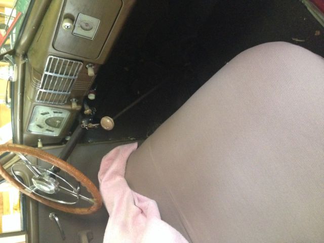 1937 Red Buick Special Limousine