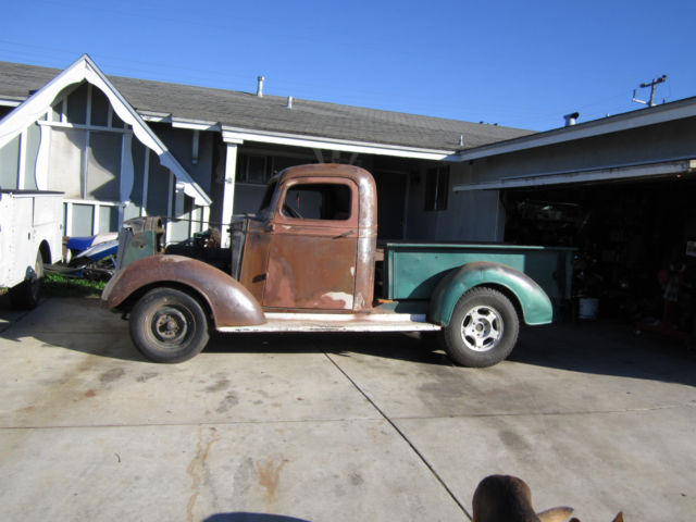 1937 Green Chevrolet Other Pickups Standard Cab Pickup