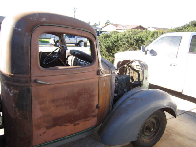 1937 Green Chevrolet Other Pickups Standard Cab Pickup