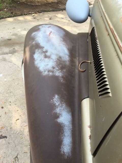 1937 gold Chevrolet 2 door 2 door sedan