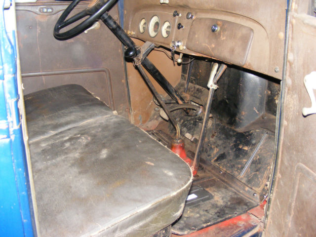 1937 blue/black Chevrolet Master Truck Cab & Chassis