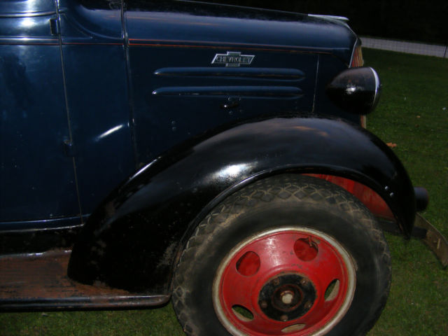 1937 blue/black Chevrolet Master Truck Cab & Chassis