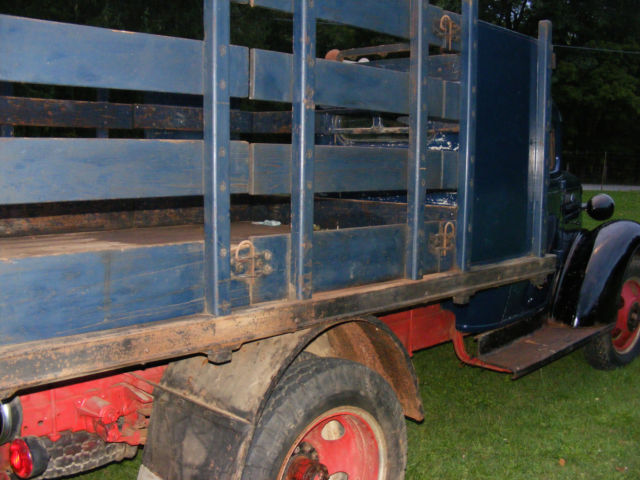 1937 blue/black Chevrolet Master Truck Cab & Chassis