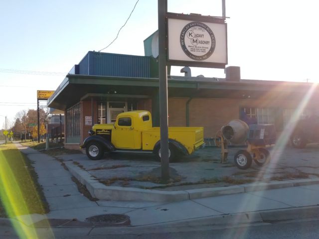 1937 Yellow Chevrolet Other Pickups