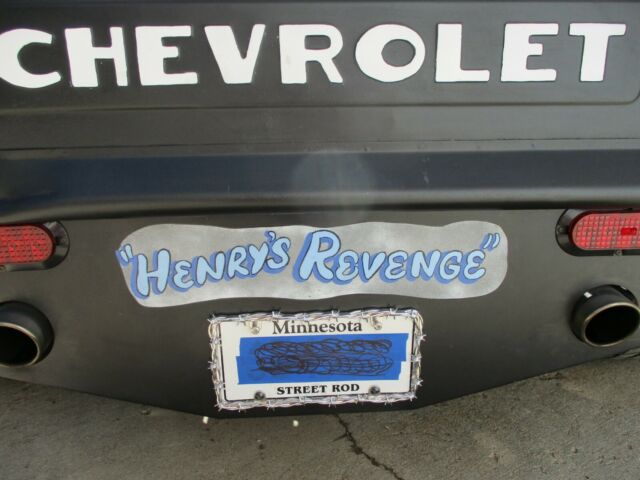 1937 satin black Chevrolet Other low cab p.u.