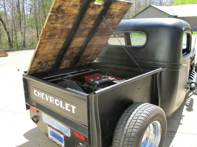 1937 satin black Chevrolet Other low cab p.u.