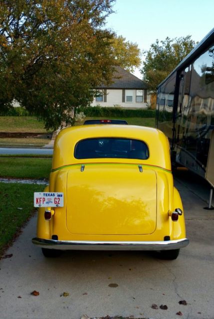 1937 Yellow Chevrolet Other Sedan