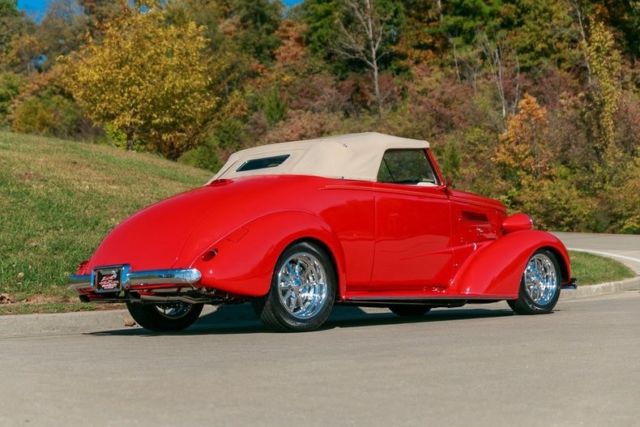 1937 Red Chevrolet Street Rod
