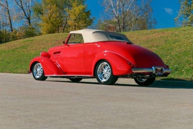 1937 Red Chevrolet Street Rod