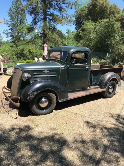 1937 Green Chevrolet GC Standard Cab Pickup