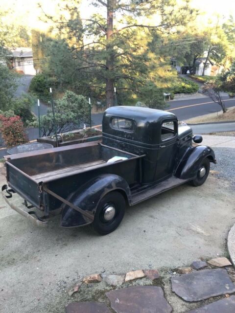 1937 Green Chevrolet GC Standard Cab Pickup