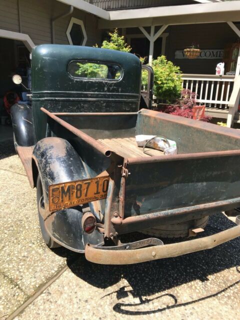 1937 Green Chevrolet GC Standard Cab Pickup