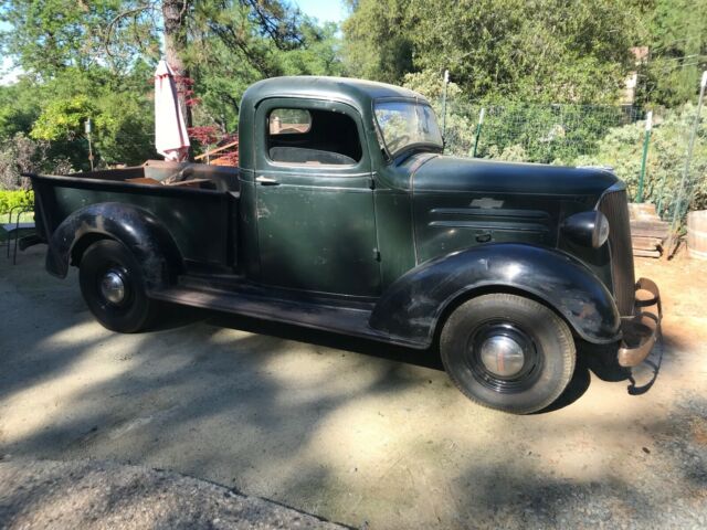 1937 Green Chevrolet GC Standard Cab Pickup