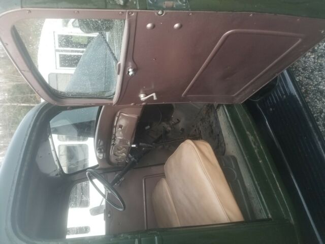 1937 Green Chevrolet Big Fender 2 ton