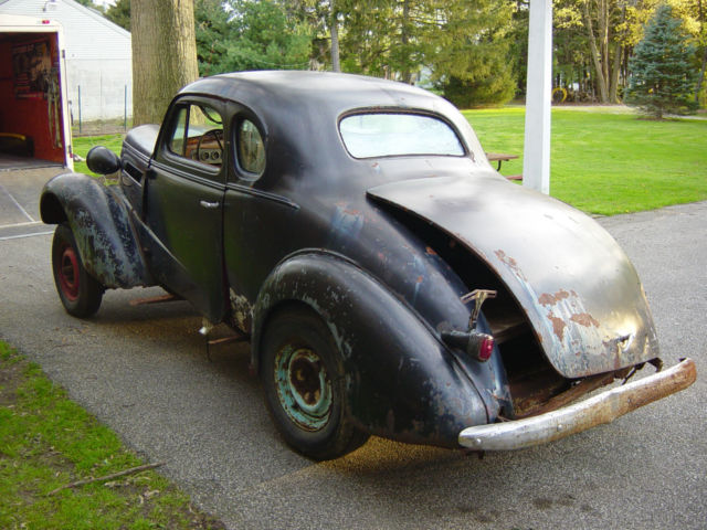 1937 Black Chevrolet Coupe, Gasser Coupe