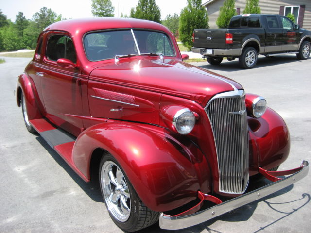 1937 Burgundy Chevrolet Other Coupe