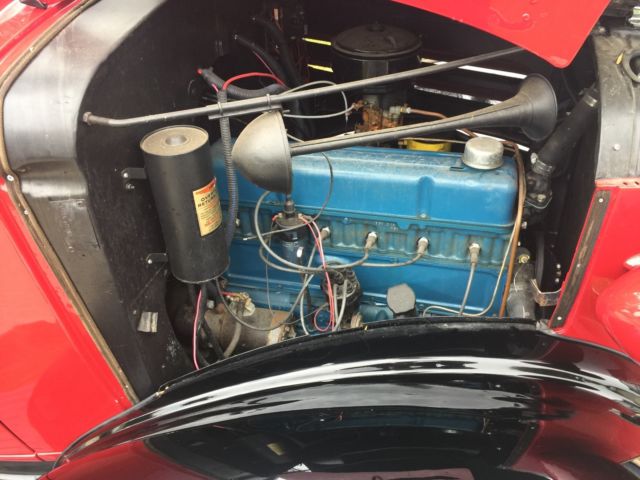 1937 Red and Black Chevrolet Other Pickups Truck